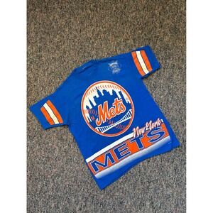Vintage 1994 New York Mets Baseball T Shirt Royal Blue MLB Size‎ XL